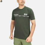 BSF Printed T-Shirt Olive Green | First Line of Defence Design - Image 5