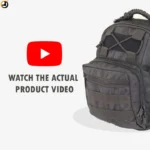 Black Tactical Sling Bag with Velcro Panel - Image 2