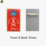 CRPF Central Training College PTI Acrylic Badge with Pin - Image 3