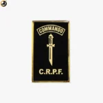 CRPF Commando Acrylic Badge with Pin