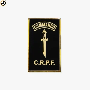 CRPF Commando Acrylic Badge with Pin
