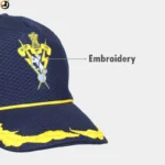 EME Regimental Cap with Leaf Brim Embroidery - Image 3