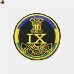 Jat Regiment Embroidery Patch with Velcro