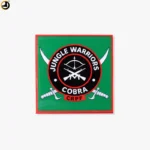 CRPF COBRA Jungle Warriors Acrylic Badge with Pin