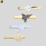 Fighter Jet Tie Pin Set – Rafale, MiG-29, Sukhoi 30 Designs
