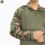 Tactical Army Digital Combat Full Sleeve T-Shirt with Velcro Panels - Image 3