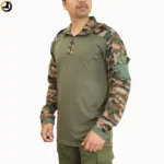 Tactical Army Digital Combat Full Sleeve T-Shirt with Velcro Panels