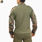 Tactical Army Digital Combat Full Sleeve T-Shirt with Velcro Panels - Image 4