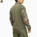 Tactical Army Digital Combat Full Sleeve T-Shirt with Velcro Panels - Image 2