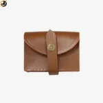 Brown Leather Cartridge Pouch for Belt