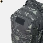 Ranger Black Multicam Tactical Backpack with Secure Rear Laptop Compartment - Image 9