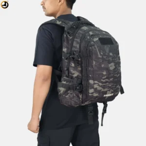 Ranger Black Multicam Tactical Backpack with Secure Rear Laptop Compartment