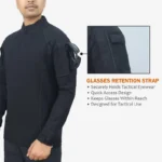 Striker MK-1 Tactical Combat T-Shirt – Black | Camo Hill Tactical Series - Image 10