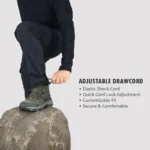 Camo Hill Black Lightweight Outdoor Trekking Cargo Pants - Image 12