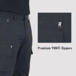 Camo Hill Black Lightweight Outdoor Trekking Cargo Pants - Image 10
