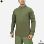 Striker MK-1 Tactical Combat T-Shirt – Olive Green | Camo Hill Tactical Series