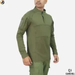 Striker MK-1 Tactical Combat T-Shirt – Olive Green | Camo Hill Tactical Series - Image 3