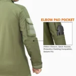 Commando MK-1 Tactical T-Shirt - Olive Green | Camo Hill Tactical Series - Image 10