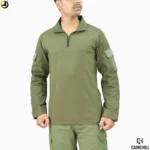 Commando MK-1 Tactical T-Shirt - Olive Green | Camo Hill Tactical Series