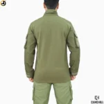 Commando MK-1 Tactical T-Shirt - Olive Green | Camo Hill Tactical Series - Image 6