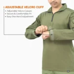 Commando MK-1 Tactical T-Shirt - Olive Green | Camo Hill Tactical Series - Image 7