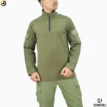 Commando MK-1 Tactical T-Shirt - Olive Green | Camo Hill Tactical Series - Image 4