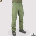 Camo Hill Olive Green Lightweight Outdoor Trekking Cargo Pants - Image 5