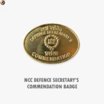 NCC Defence Secretary's Commendation Brass Badge - Image 2