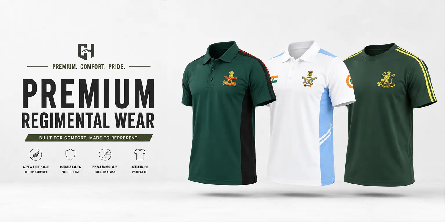 REGIMENTSL T SHRIT BANNER_online army Store