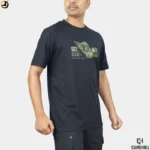 "See Clear Hit Hard" Military Inspired T-Shirt – Black