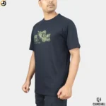 "See Clear Hit Hard" Military Inspired T-Shirt – Black - Image 2