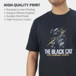 "The Black Cat" Inspired T-Shirt – Black - Image 5