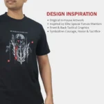 "We Bleed So Others Live" Special Forces Inspired T-Shirt – Black - Image 5