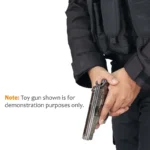 Premium Tactical Black Combat Vest with Quick-Release Buckles - Image 8