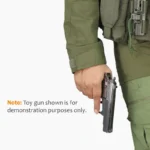 Premium Olive Green Tactical Combat Vest with Quick-Release Buckles - Image 8