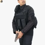 Premium Tactical Black Combat Vest with Quick-Release Buckles - Image 3