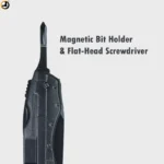 Folding Multi-Tool Utility Knife with Nylon Belt Pouch - Image 8