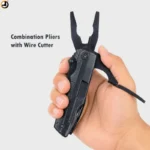 Folding Multi-Tool Utility Knife with Nylon Belt Pouch - Image 6