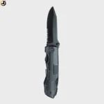 Folding Multi-Tool Utility Knife with Nylon Belt Pouch - Image 3