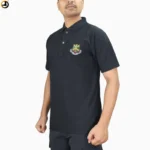 CJIWS Polo T-Shirt – Black