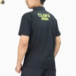 CJIWS Polo T-Shirt – Black - Image 3
