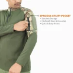 US Camo Tactical Combat T-Shirt – Olive Green | Camo Hill Tactical Series - Image 6
