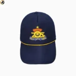 Artillery Regimental Cap – Navy Blue with Embroidered Badge - Image 3