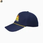 Artillery Regimental Cap – Navy Blue with Embroidered Badge - Image 2
