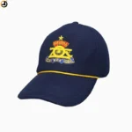 Artillery Regimental Cap – Navy Blue with Embroidered Badge