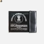 Indian Armed Forces ID Card Cover (Black)
