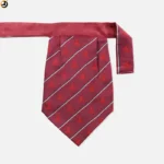 MNS Ceremonial Neck Scarf – Maroon - Image 3
