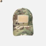 US Camo Tactical Cap with Triple Velcro Panels - Image 3
