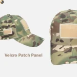 US Camo Tactical Cap with Triple Velcro Panels - Image 4
